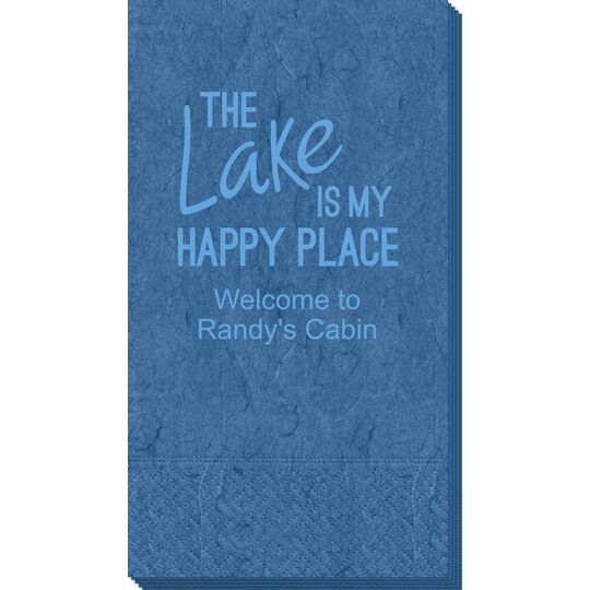 The Lake is My Happy Place Bali Guest Towels